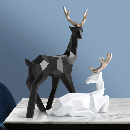 Majestic Deer Garden Statue