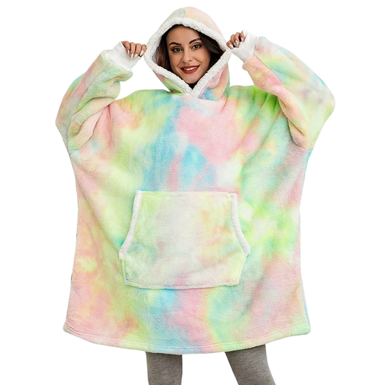 Oversized Cozy Sweatshirt Blanket