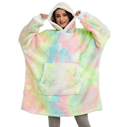 Oversized Cozy Sweatshirt Blanket