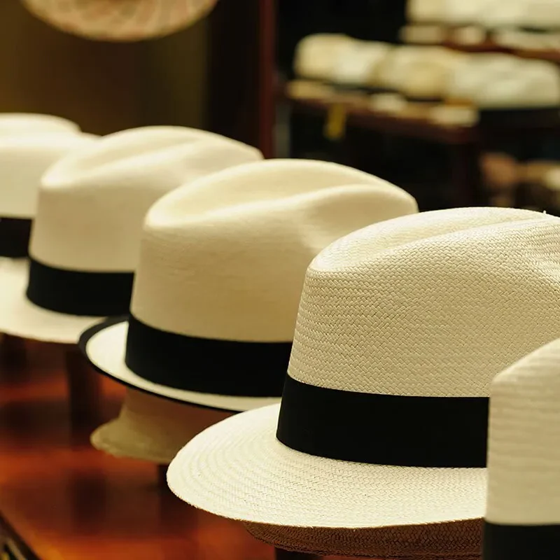 Traditional Woven Panama Sun Hat