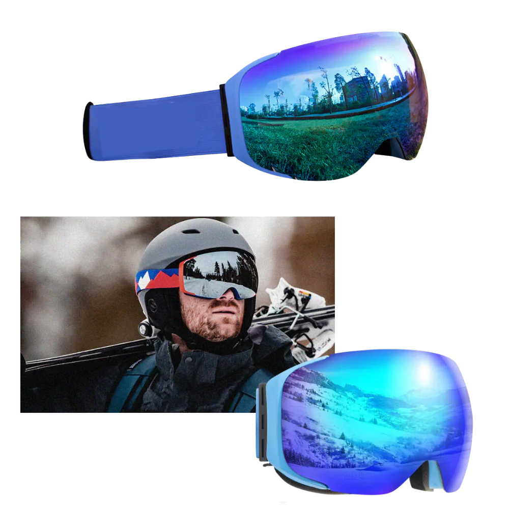 Winter Sports Goggles with Extra Lenses