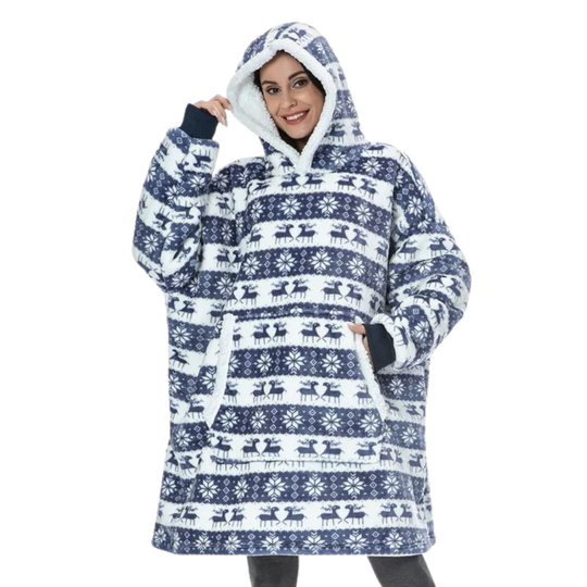 Oversized Cozy Sweatshirt Blanket