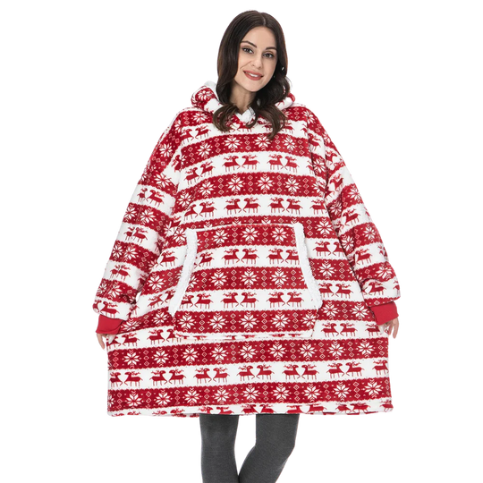 Oversized Cozy Sweatshirt Blanket