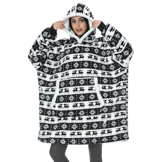 Oversized Cozy Sweatshirt Blanket