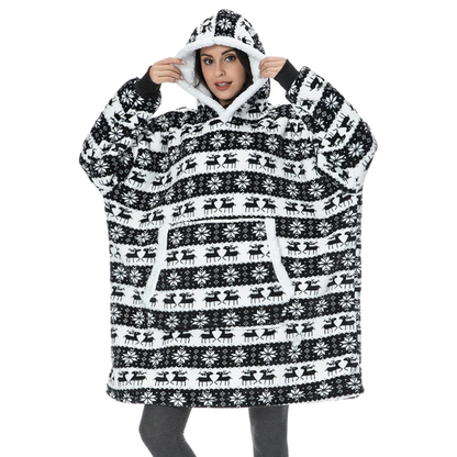 Oversized Cozy Sweatshirt Blanket