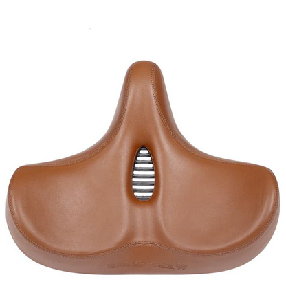 Plush Padded Bike Seat with Durable Water Resistant Cover