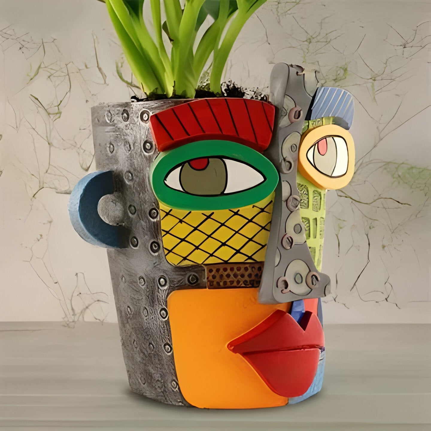 Unique Artistic Ceramic Planter Pot