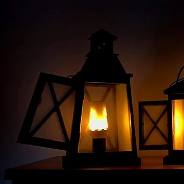 Warm Ambiance Flicker Light Bulb