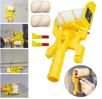 Smooth Paint Roller with Cutter