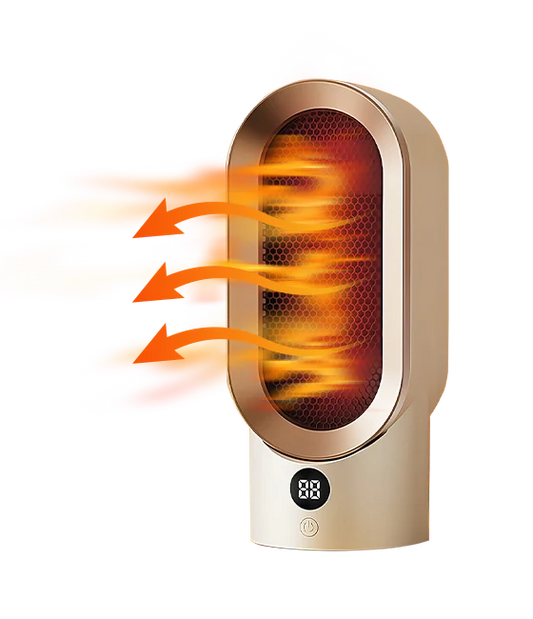 Compact Electric Space Heater Fan - Hehif