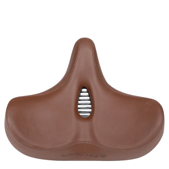 Plush Padded Bike Seat with Durable Water Resistant Cover