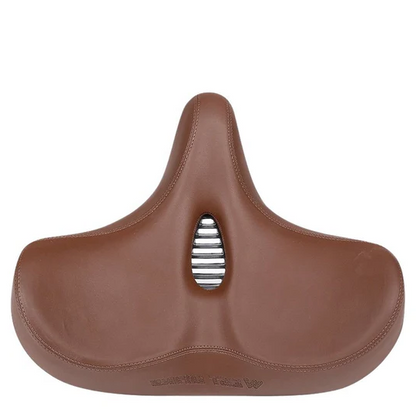 Plush Padded Bike Seat with Durable Water Resistant Cover
