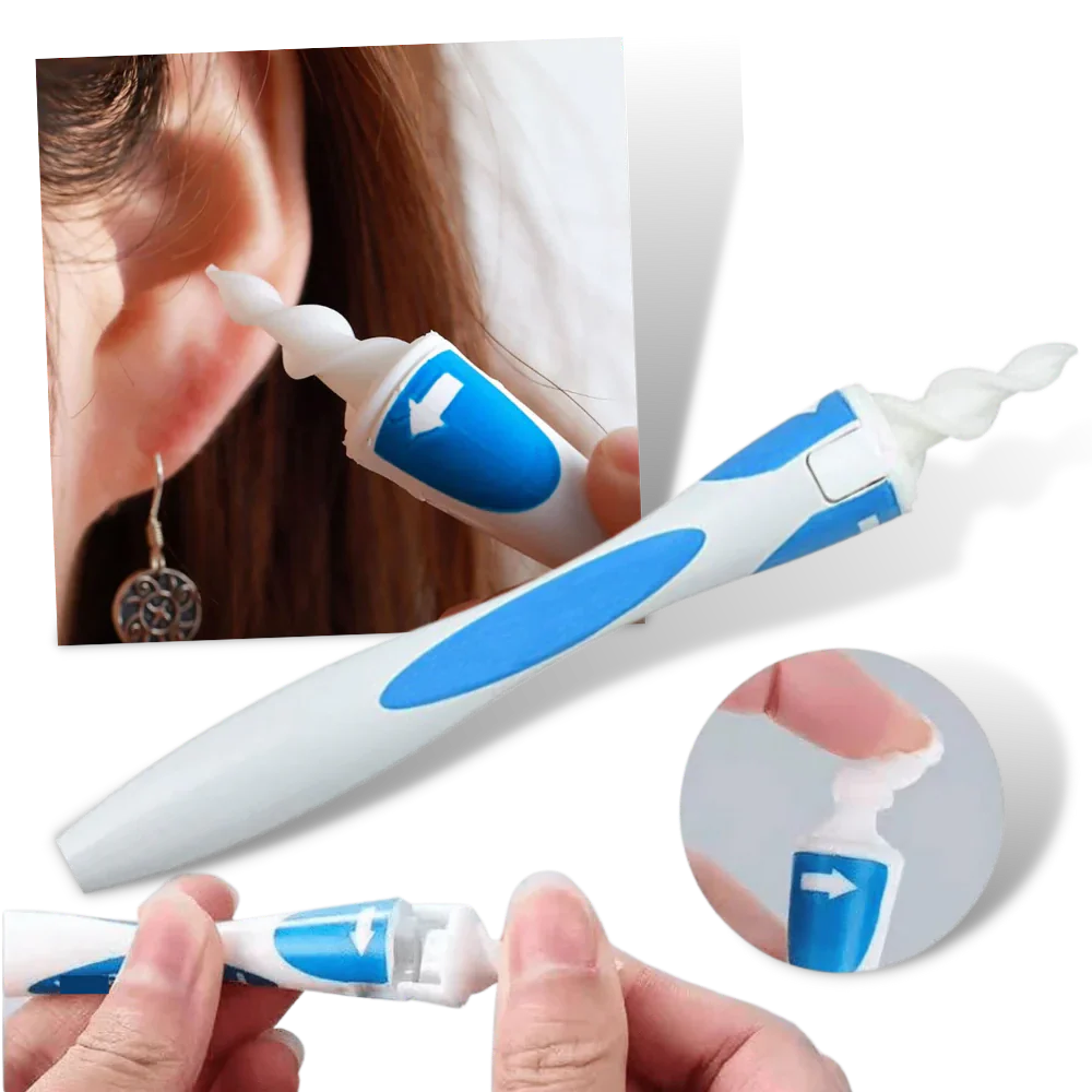 Soft Spiral Ear Wax Removal Tool - Hehif