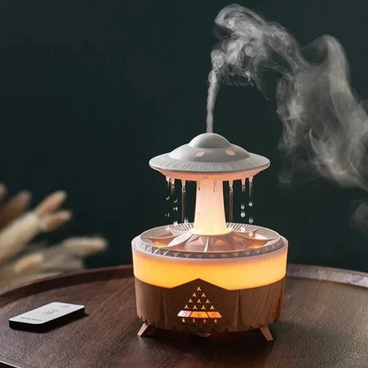 Colorful Cloud Mist Essential Oil Diffuser Lamp