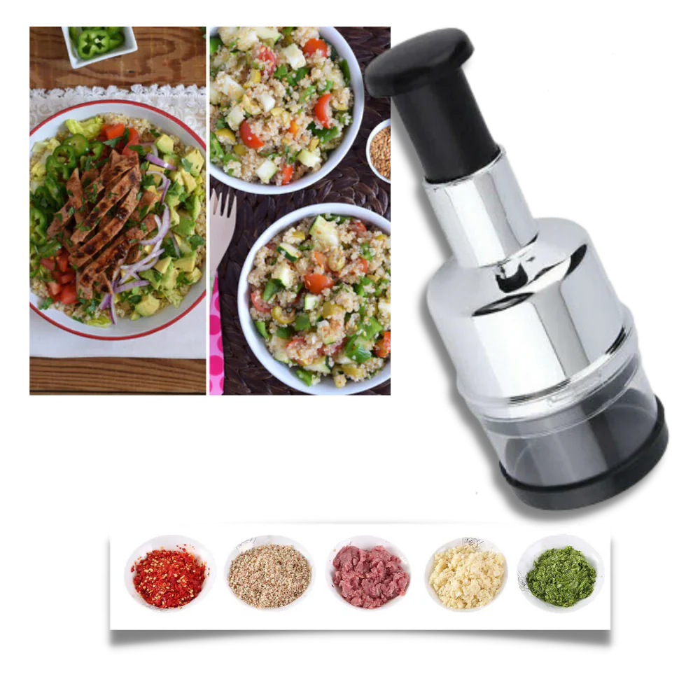 Easy Clean Kitchen Garlic Press