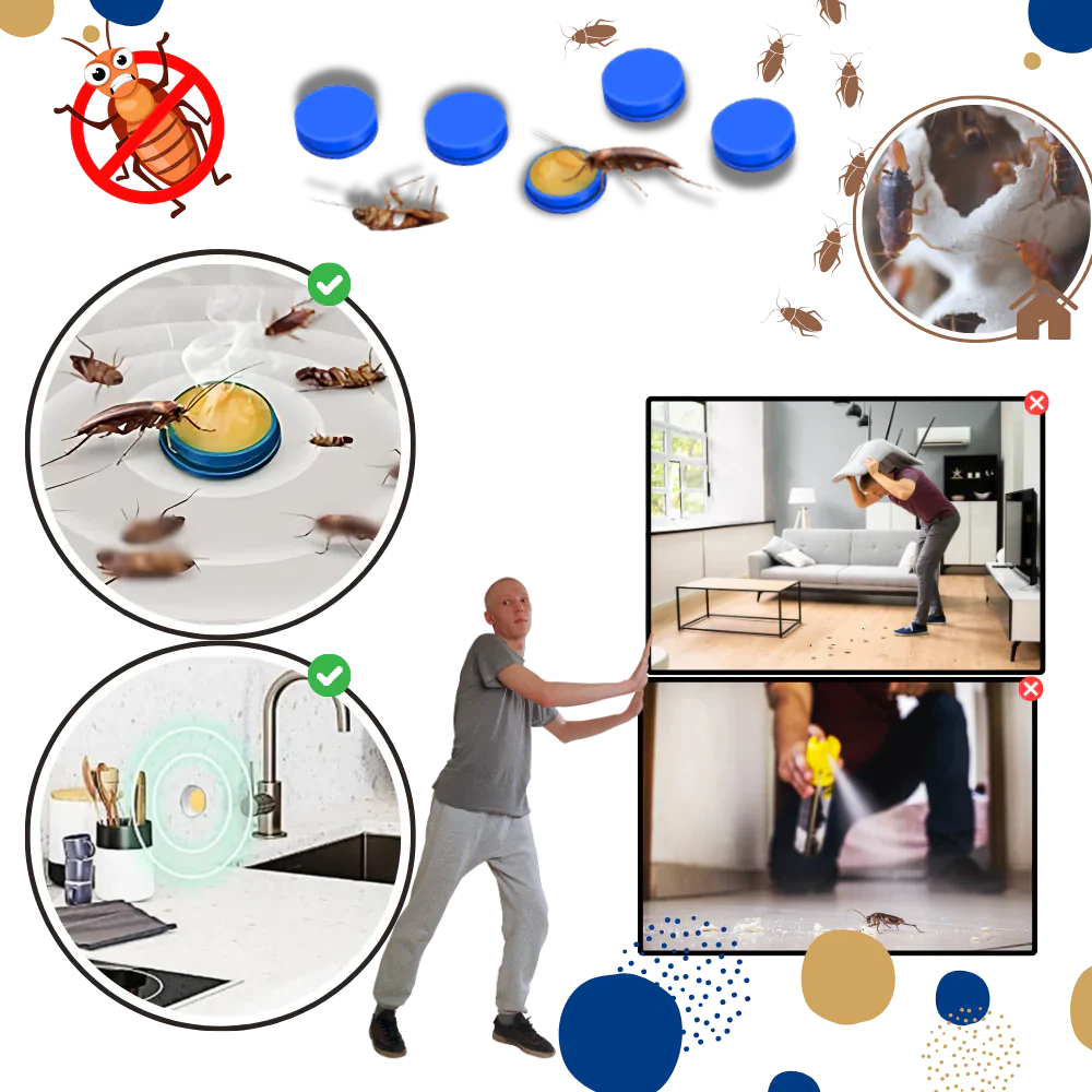 Non Toxic Roach Catcher Traps