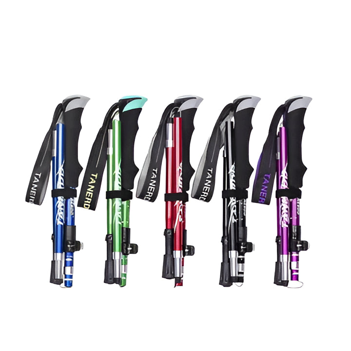 Collapsible Hiking Walking Sticks - Hehif