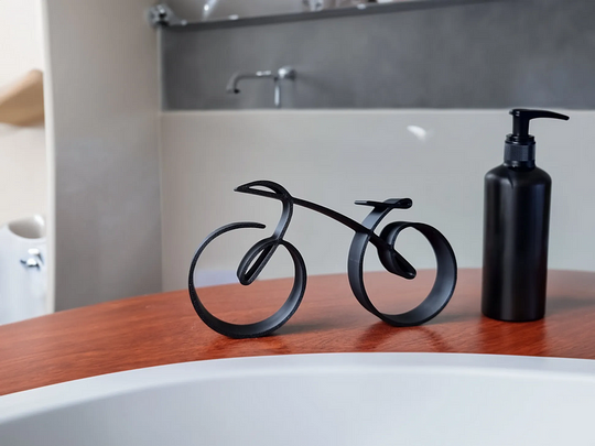 Simple Bike Metal Art Decor