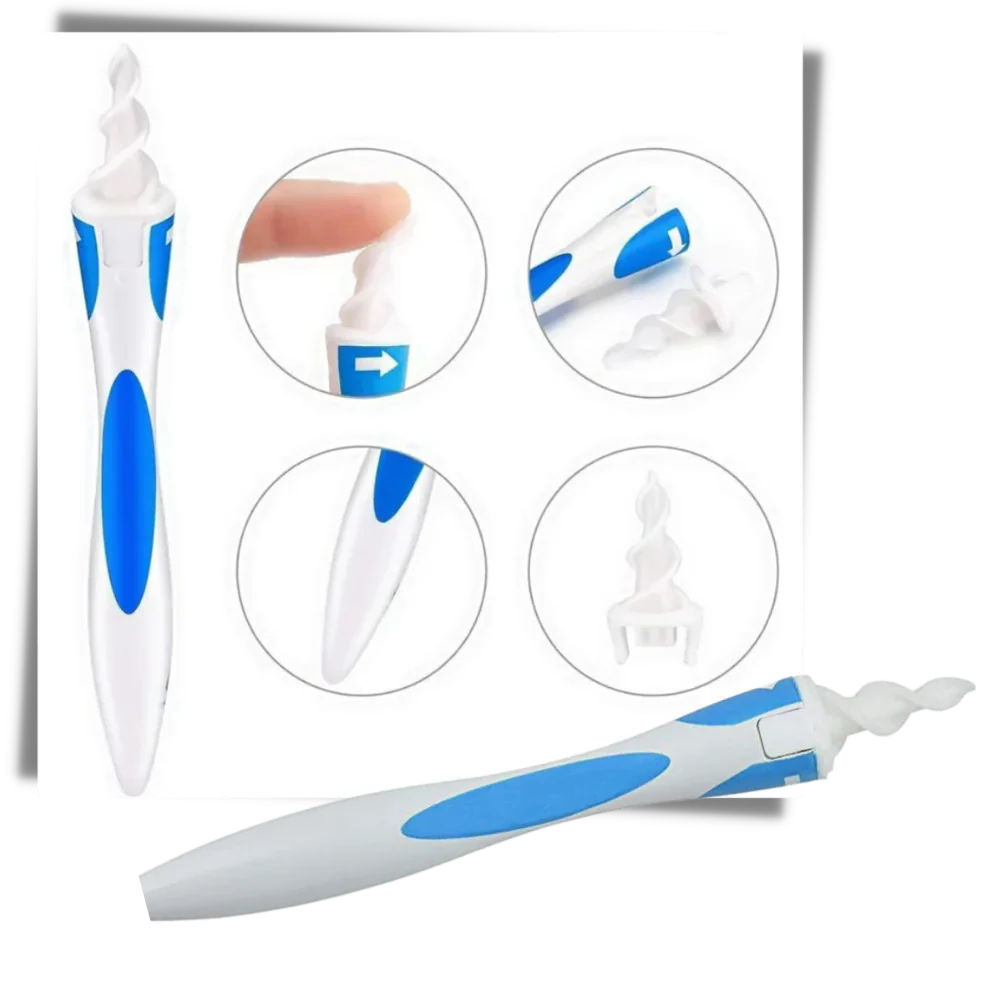 Soft Spiral Ear Wax Removal Tool