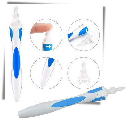 Soft Spiral Ear Wax Removal Tool