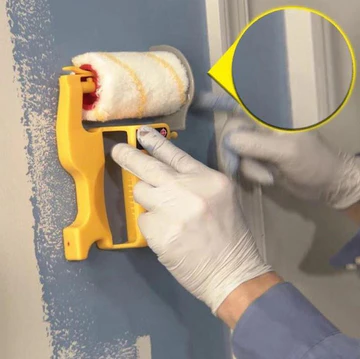 Smooth Paint Roller with Cutter