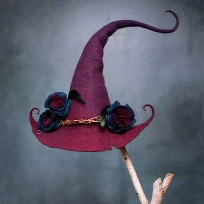 Spooky Black Witch Costume Hats