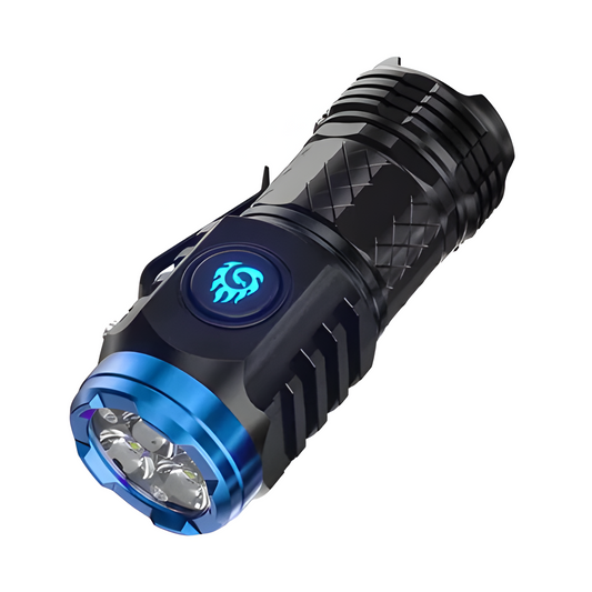 Compact Triple LED Super Bright Pocket Flashlight - Hehif