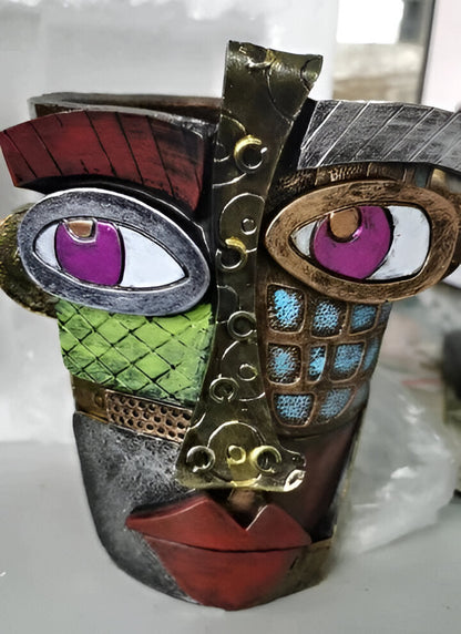 Unique Artistic Ceramic Floral Planter