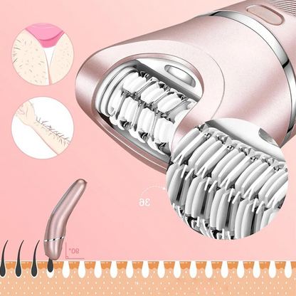 Rechargeable 3-in-1 Lady Shaver Kit