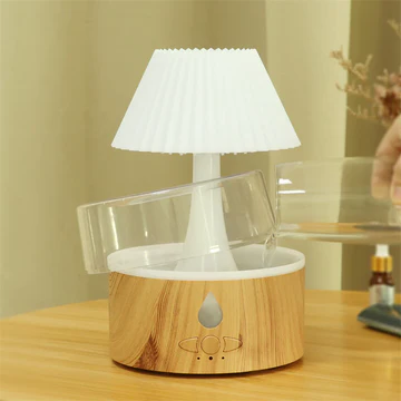 Compact Cool Mist USB Humidifier with Nightlight