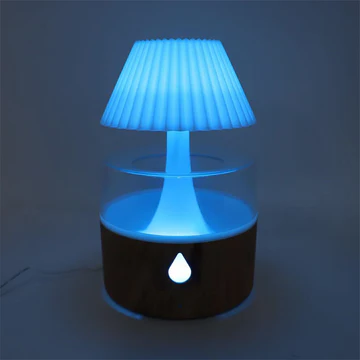 Compact Cool Mist USB Humidifier with Nightlight