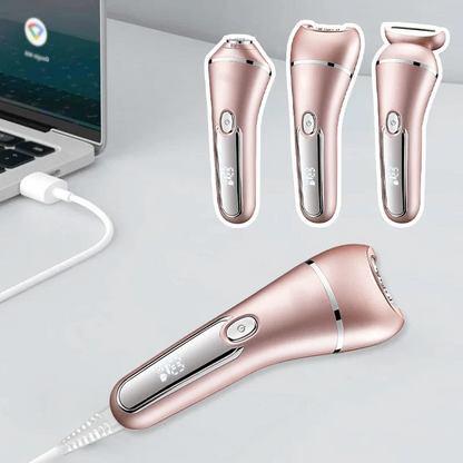 Rechargeable 3-in-1 Lady Shaver Kit