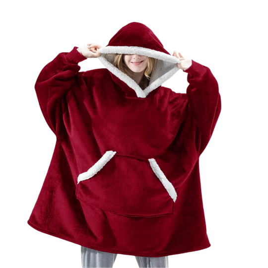 Oversized Cozy Sweatshirt Blanket