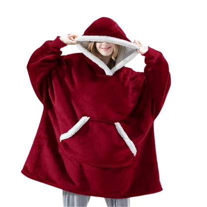Oversized Cozy Sweatshirt Blanket
