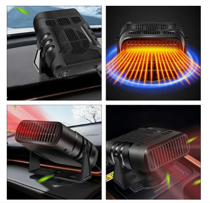Compact 12V Car Travel Heater