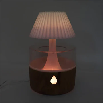 Compact Cool Mist USB Humidifier with Nightlight