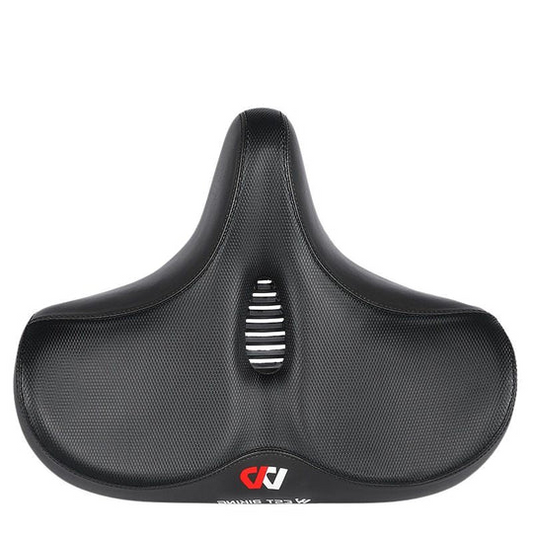 Plush Padded Bike Seat with Durable Water Resistant Cover - Hehif