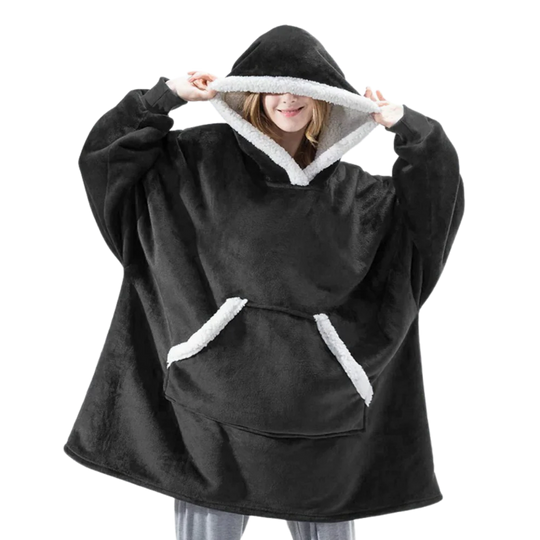 Oversized Cozy Sweatshirt Blanket