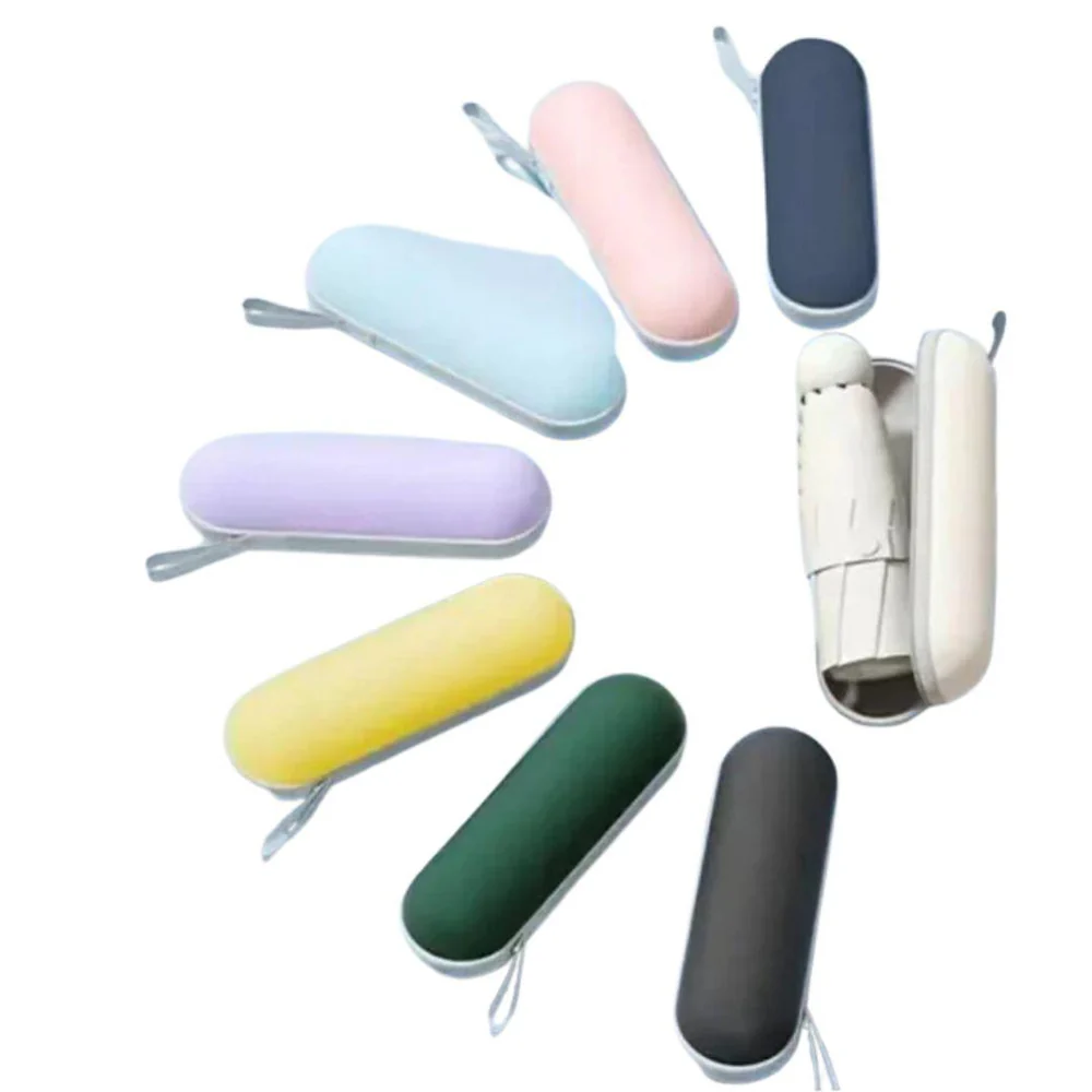 Compact Windproof Folding Umbrella Waterproof Travel Accessory