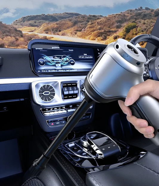 Portable Rechargeable Auto Vacuum Cleaner - Hehif