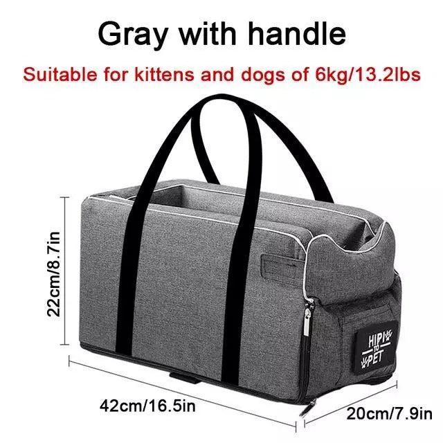 Portable Pet Carrier Car Seat Booster