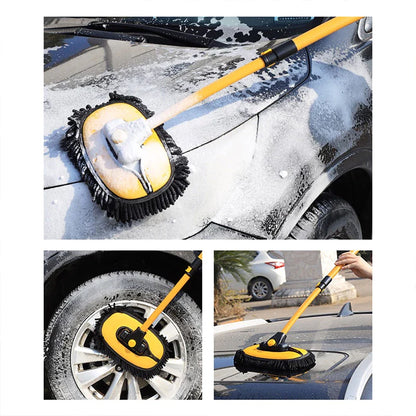 Soft Car Cleaning Mop with Extendable Handle