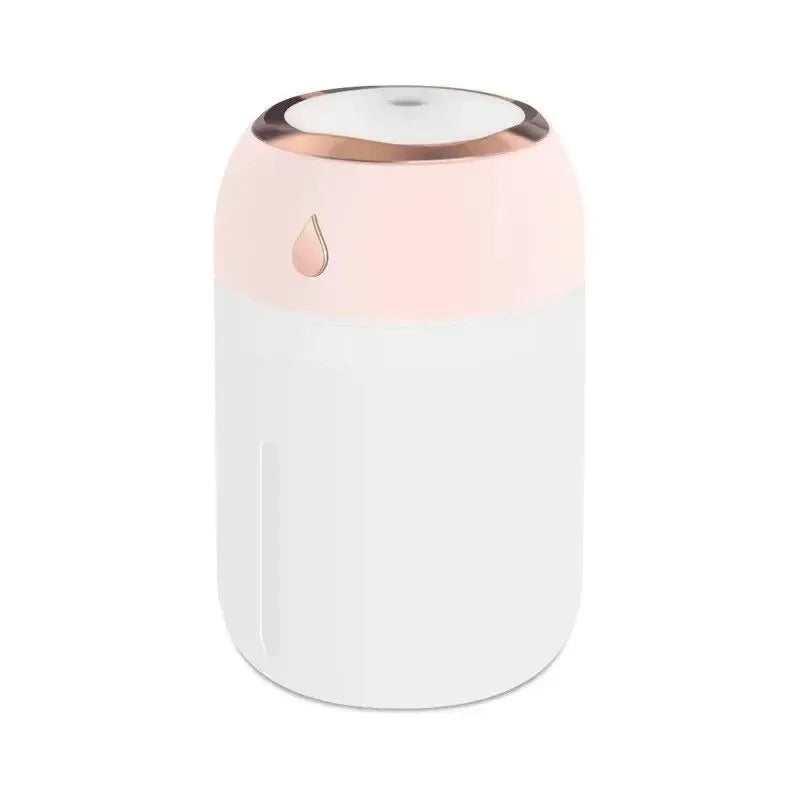 Compact Ultrasonic Mist Aroma Diffuser with LED