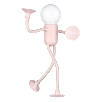 Flexible Fun Character Table Lamp with Suction