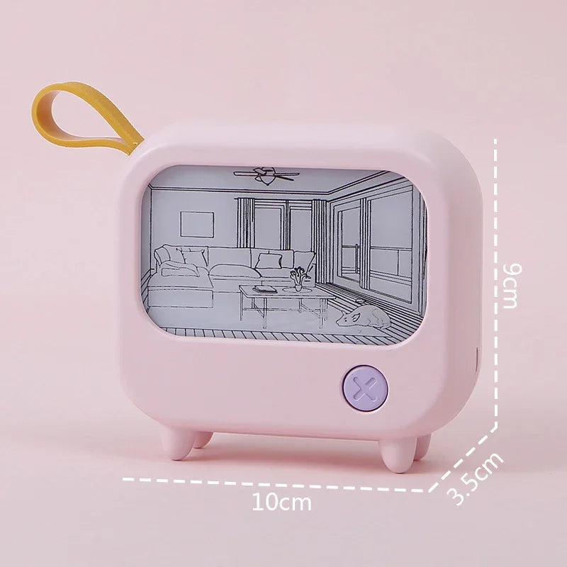 Colorful Small LED Wall Night Lamp