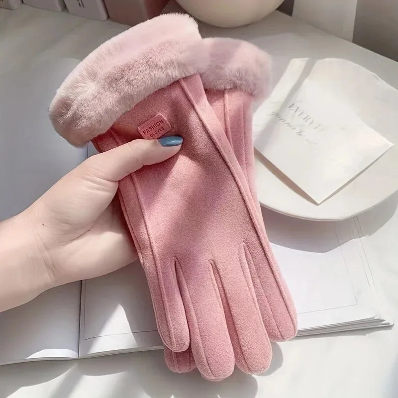 Warm Waterproof Sensory Gloves for Ladies
