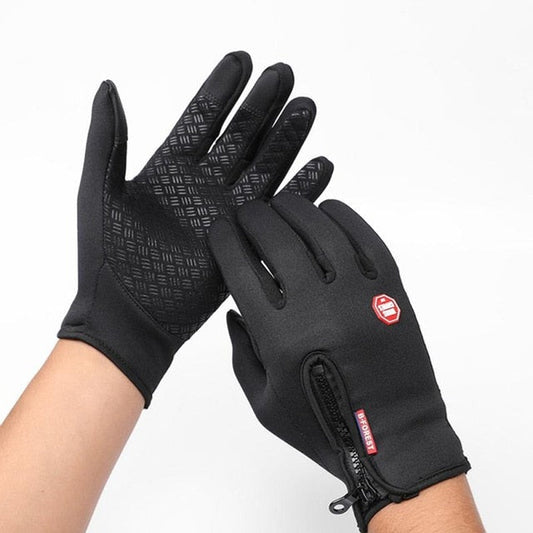 Warm Waterproof Touchscreen Gloves for Outdoor Sports - Hehif