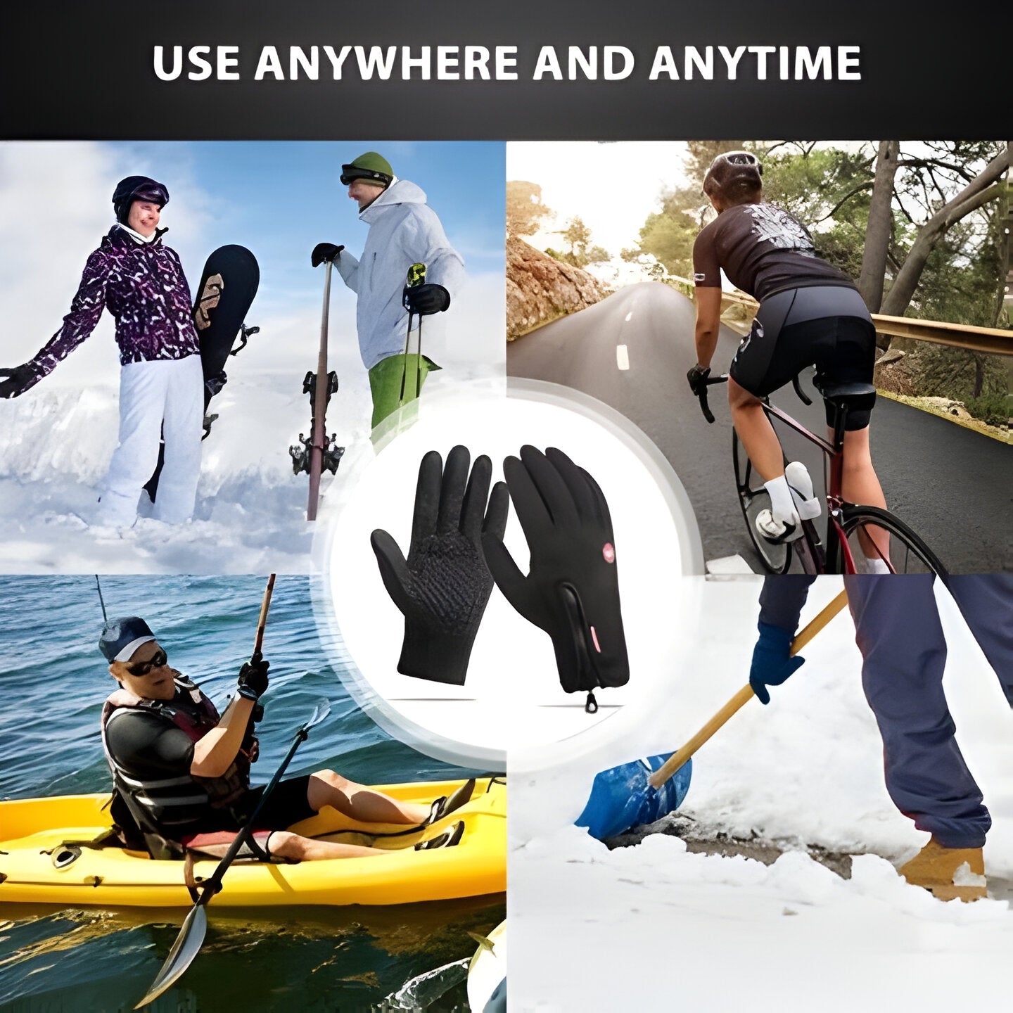 Warm Touchscreen Gloves for Men and Women
