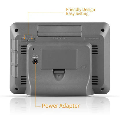 Wireless Home Weather Forecast Station Indoor Outdoor Monitor