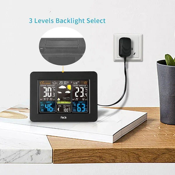 Wireless Home Weather Forecast Station Indoor Outdoor Monitor